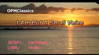 I AM BUT A SMALL VOICE | LEA SALONGA GRADUATION SONG