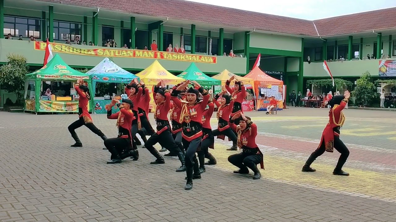 VARIASI FORMASI KEREN PASKIBRA SMK SINGAPARNA‼️
