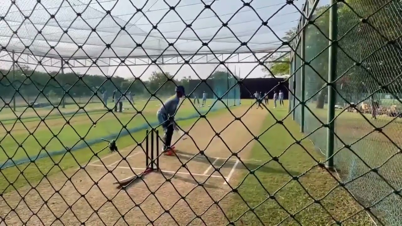 Ayush Badoni practice for today match 