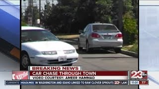 Car chase through Bakersfield