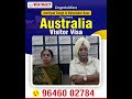 #AustraliaVisa #VisitorVisa
