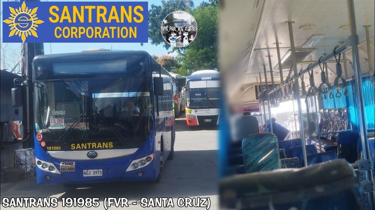 ONBOARD!! Bus Ride Santrans 191985 (Yutong ZK6118HGA) || FVR - SANTA CRUZ