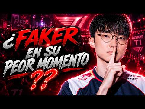 ¿FAKER ESTÁ EN SU PEOR MOMENTO? l T1 VA A WORLDS PERO... ¿GRACIAS A GEN.G?
