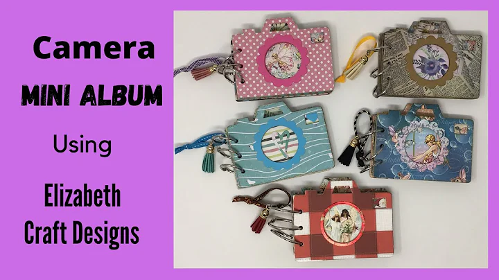 Camera Mini Album Using Elizabeth Craft Designs Ca...