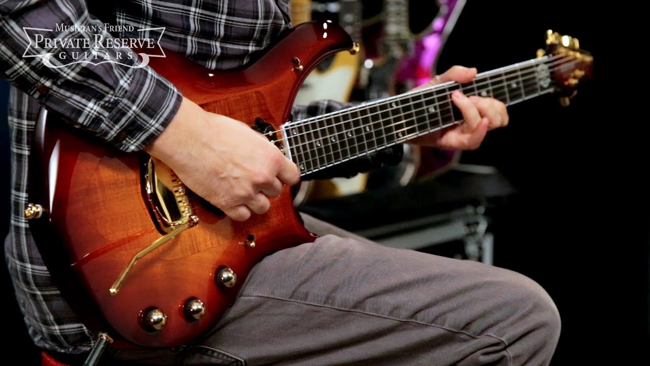 Ernie Ball Music Man BFR Signed Koa Top Majesty Electric Guitar