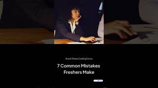 7 Software Developer Mistakes to Avoid | Fresher Job Guide 2026 |Mistakes