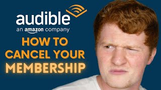 How To Cancel Your Audible Membership Tutorial