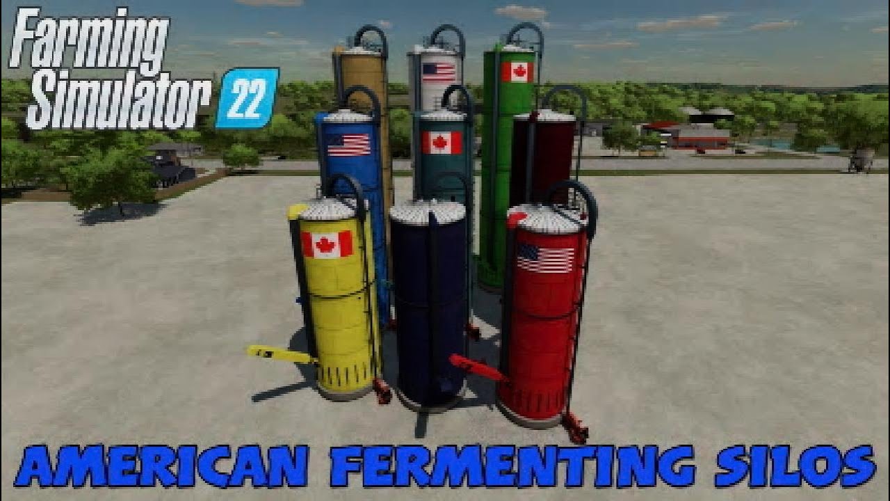 FS22  New Mod (console): American Fermenting Silos | Mods in the spots 