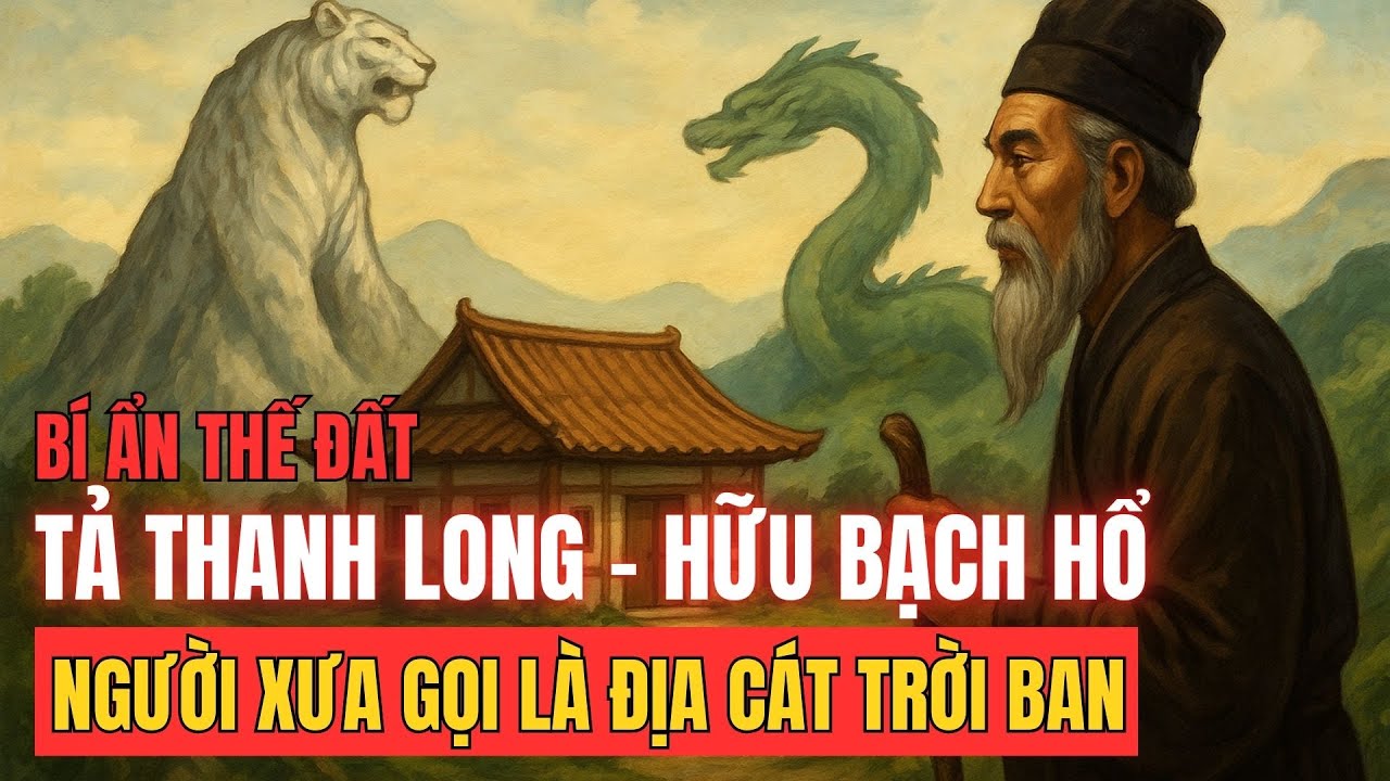 Bí Ẩn Thế Đất “Tả Thanh Long – Hữu Bạch Hổ”: Người Xưa Xem Là Địa Cát Trời Ban | Phong Thủy Cổ Xưa
