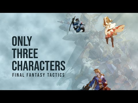 Final Fantasy Tactics but It's Just Ramza and Two Buddies