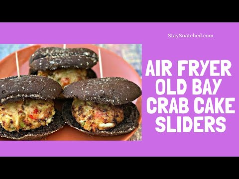 how-to-make-air-fryer-old-bay-crab-cake-sliders-recipe-tutorial