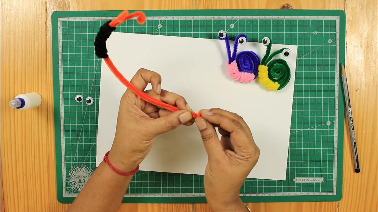 Pipe Cleaner Snails YouTube