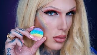 RAINBOW HIGHLIGHTER: Review & Swatches! | Jeffree Star