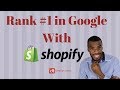 Shopify SEO | Shopify eCommerce SEO | How To Rank On Google With These Shopify SEO Tips