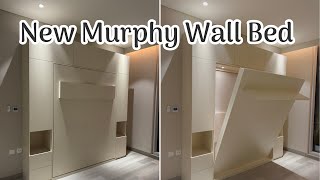 New 2024 Premium Quality Murphy Wall Bed With Cabinet & Drawers | Custom Made Furniture In Dubai