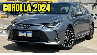 Toyota Corolla Altis Premium 2024 - Novos equipamentos e mais completo!