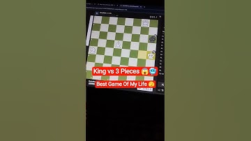 King vs 3 Pieces Endgame in Chess Game 🔥😱🥶  Chess Tricks #shorts #chess #chessgame #sports #memes