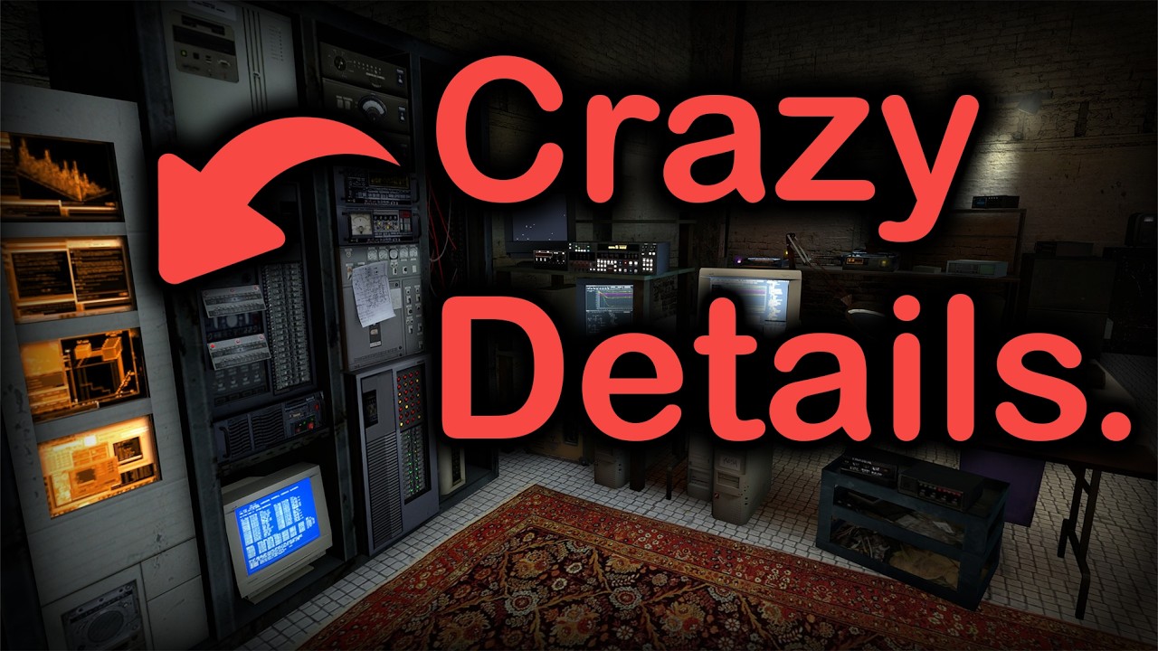 These Details and Areas In Half-Life are Crazy