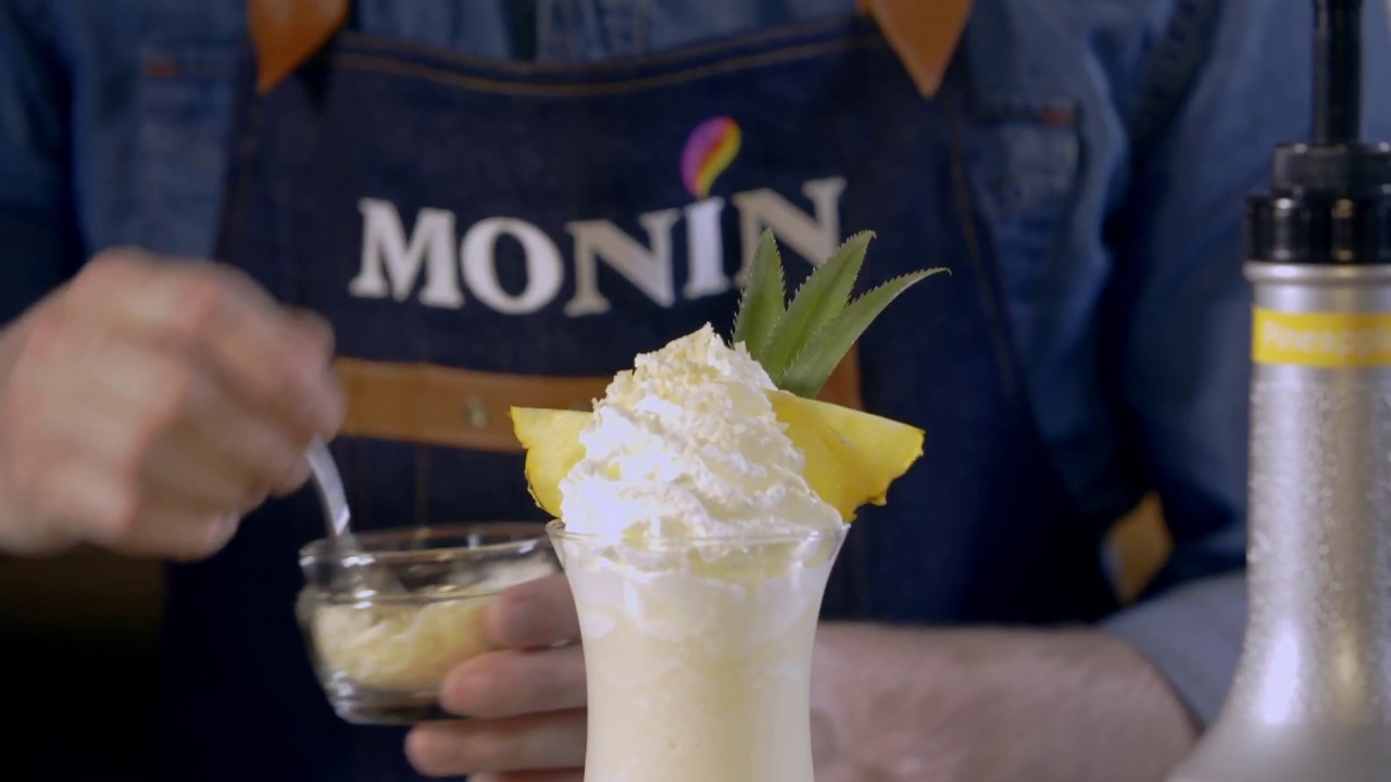 Piňa-Colada Vanilla Frappé How to make it? _ EN - YouTube