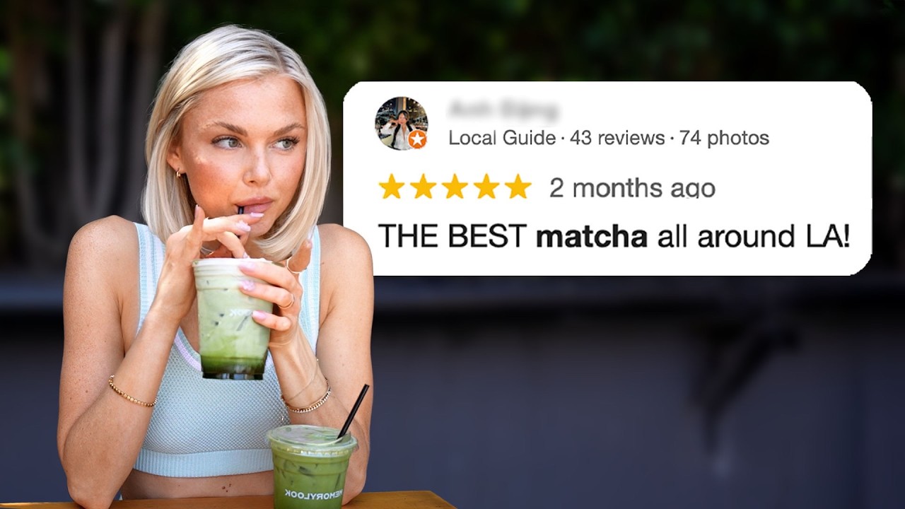 I tried the BEST matcha in LA 🍵