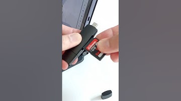 Unplug the USB type C OTG card reader from the iPad then remove the SD card #shorts