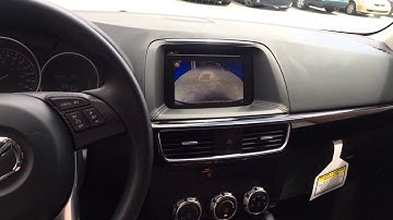 Mazda CX-5 2015-2016 installation Backup Camera