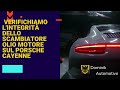 Prova di tenuta scambiatore olio motore Porsche Cayenne @dominikautomotive