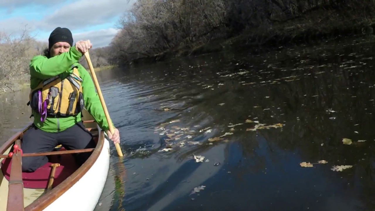 Running Side Slip with Dynamic Pry Stroke - canoeing - YouTube