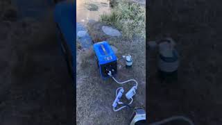 Alp 1000W Generator Running At 8600 Ft Up At Mammoth Lakes.