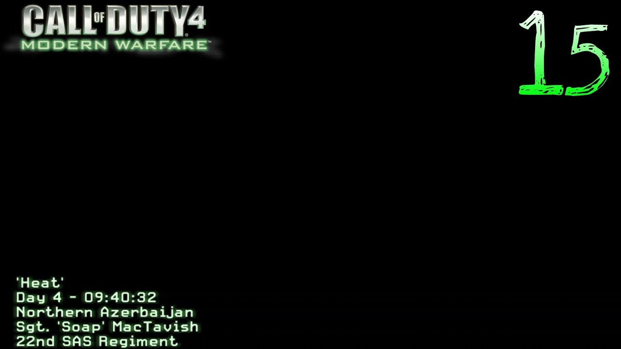 Call Of Duty 4 : Modern Warfare - Campaign Walkthrough - Act II - Heat