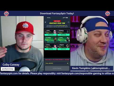 FantasySpin Week 12 TNF with Kevin Tompkins
