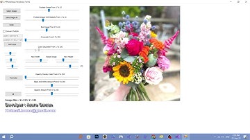 C# Windows Forms Application Free Open Source ( Image Editor ) like Photoshop all needed functions