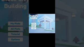 Title screen and main menu for my Roblox voxel building game! #roblox #robloxdev #devlog