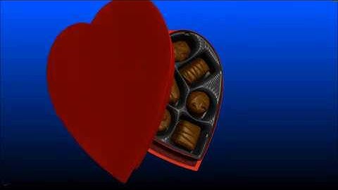 CT Scan On A Box Of Chocolates