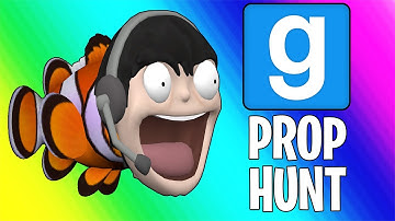 Gmod Prop Hunt - Reetaerd Fish and the Fountain of Views! (Garry