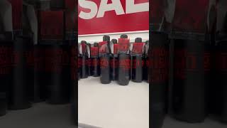 Stranger things metal water bottles in ASDA now! #strangerthings #strangerthingsedit