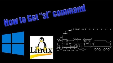 How to get sl command on windows/linux