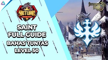 BAHAS TUNTAS! Saint Full PVE Build & Guide Level 50! Dragon Nest Return - GameCiel