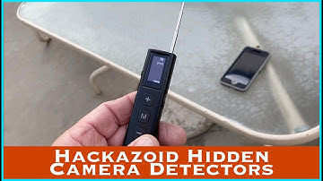 Hackazoid Hidden Camera Detector || MumblesVideos Product Review