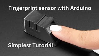 How to use Fingerprint sensor with Arduino | Fingerprint Sensor with esp32