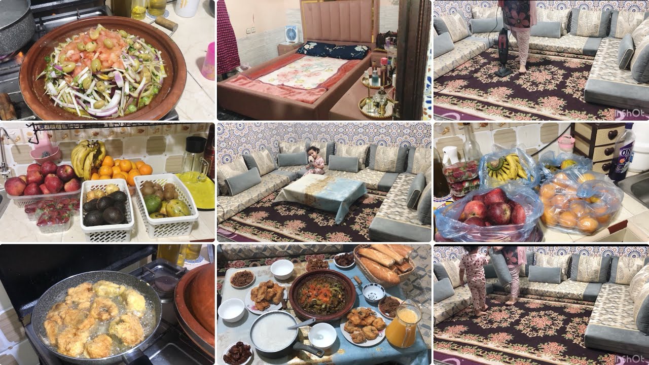 يومياتي في رمضان🌛وخا مريضة صبحت على روينة ديال دار خليتها كتشعال✅وجدت طبيلة الفطور مشيت مع ساهلة