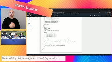 AWS WWPS Summit | AWS On Air ft. Decentralizing policy management in AWS Organizations