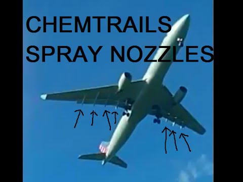 RARE CHEMTRAILS PLANE CAUGHT! NOZZLES CLEARLY VISIBLE! - YouTube