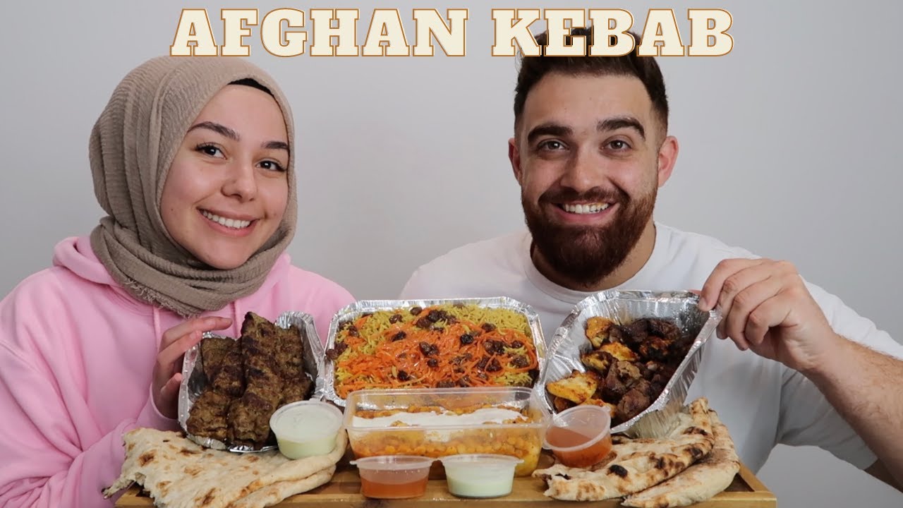 AFGHAN KEBAB MUKBANG