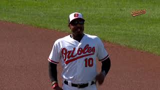 Adam jones takes the field at camden yards in game 162. more:
http://www.masn.me/orioles