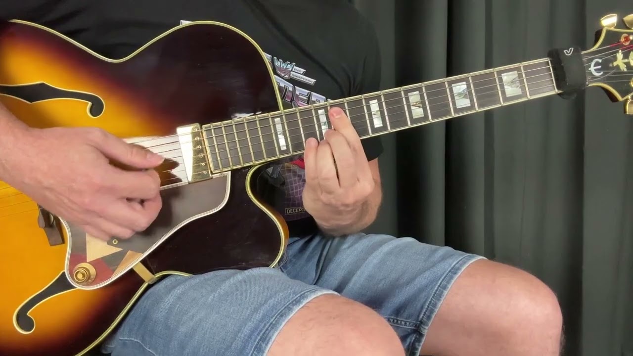 All My Loving - Beatles Jazz Guitar Chord/Melody Arrangement