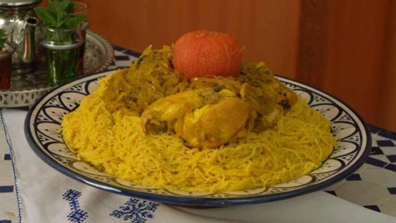 [ENG] Chicken and Vermicelli (Fdawech) | Flavors of Morocco