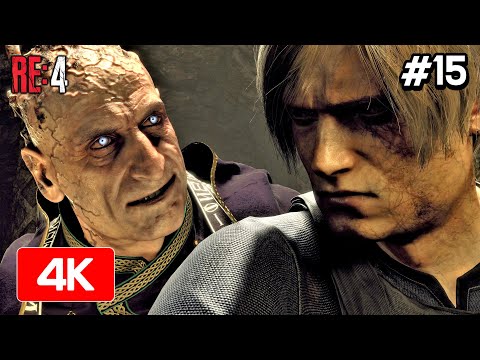 4K 바이오하자드 4 리메이크 애슐리 구하기 챕터15 노멘트