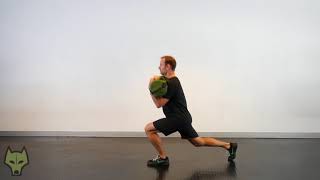 Sandbag Reverse Lunge