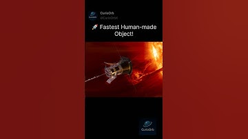 Fastest Object Ever Built by Humans - Parker Solar Probe 🚀🌞 #shorts #nasa #space